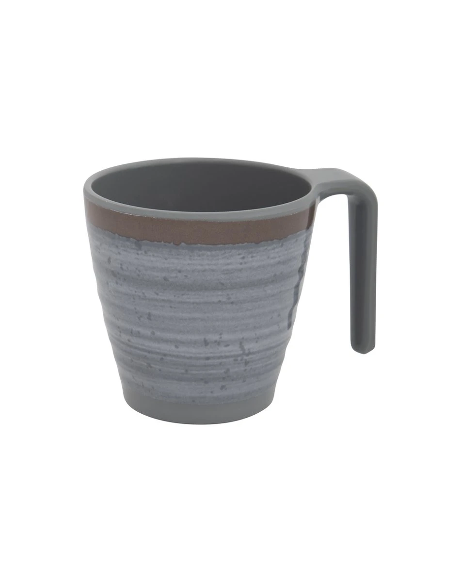 Bo-Camp - Mok - Halo - M - Grijs - 4 Stuks - Afbeelding 2