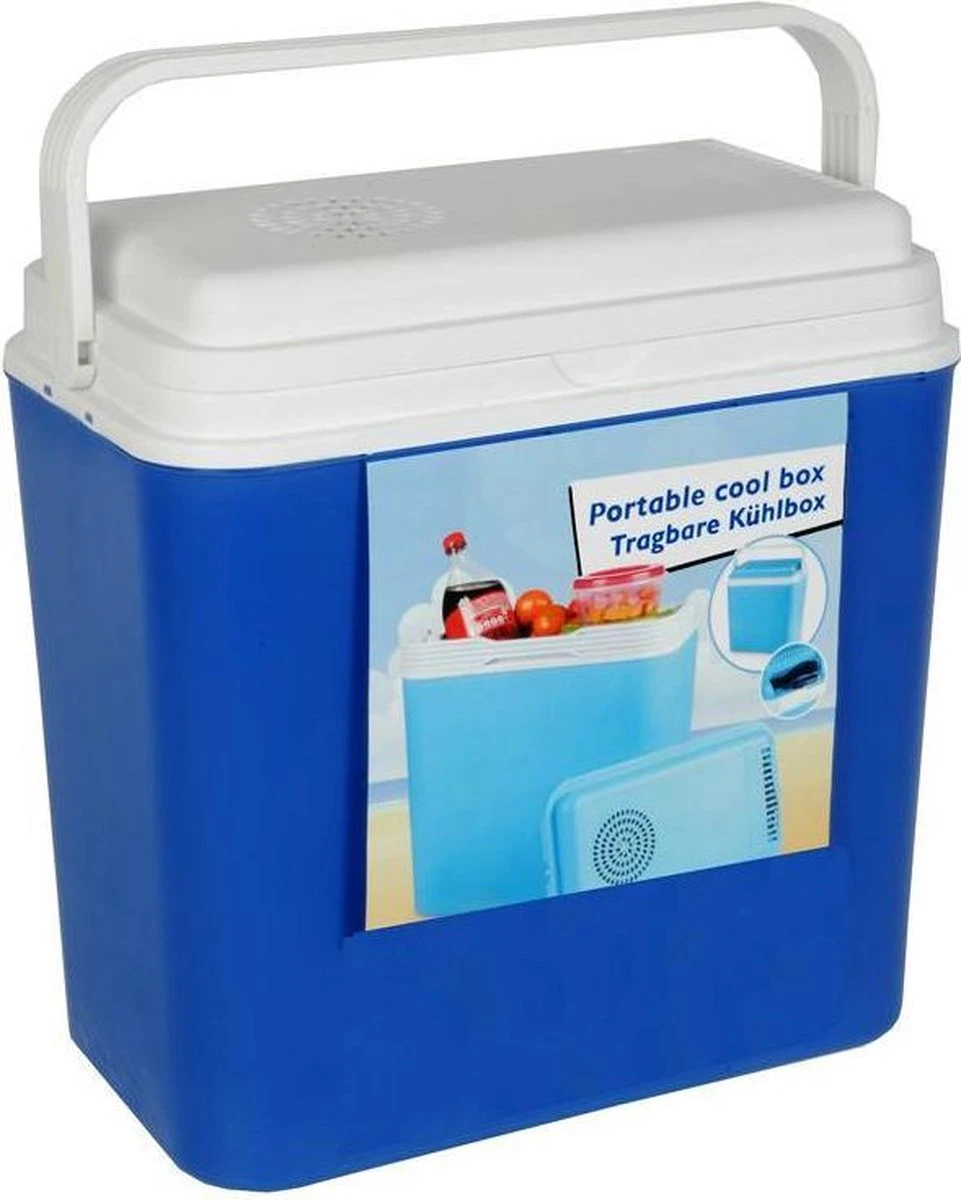 Merkloos Koelbox 22 Liter (12V Aansluiting)